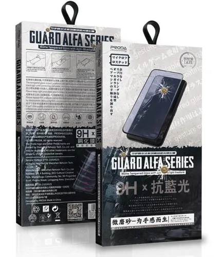 Proda Alfa Series Matte Tempered Glass Screen Protector for iPhone