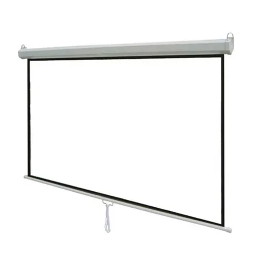 Projection Manual Screen 96-96” 1-1 Matte White (2438-2438mm)