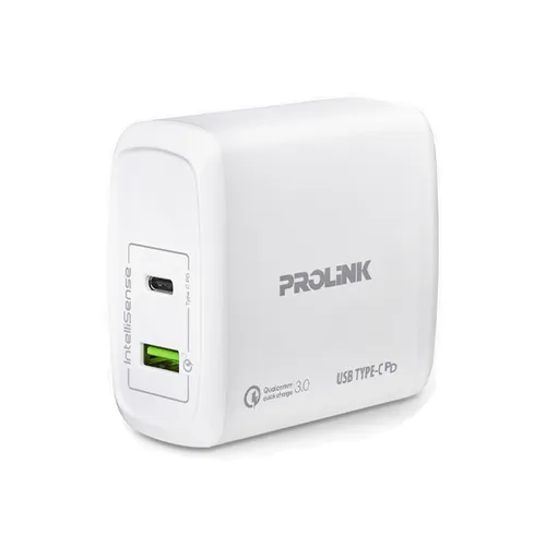 Prolink 60W 2-Port USB Wall Charger