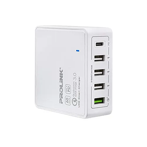 Prolink PDC56001-A 60W 5-Port USB PD Charger