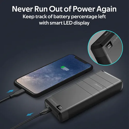 Promate Capital-30 78W 30000mAh High Capacity Power Bank