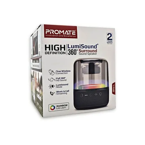Promate LumiSound Glitz-L 360 Surround Sound Speaker