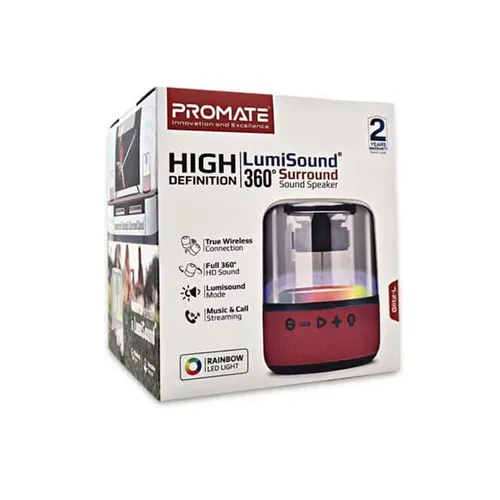 Promate LumiSound Glitz-L 360 Surround Sound Speaker