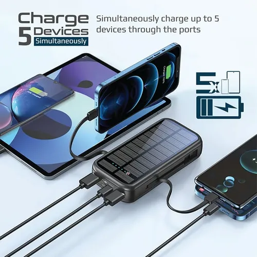 Promate SolarTank-20PDCi 20000mAh Power Bank