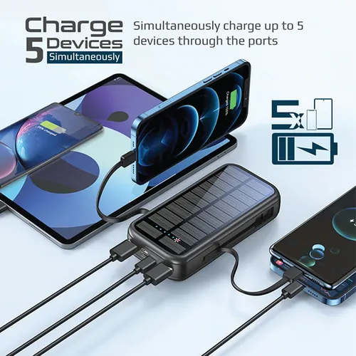 Promate SolarTank-20PDCi 20000mAh Power Bank