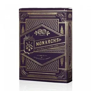 Purple Monarchs Playing Cards