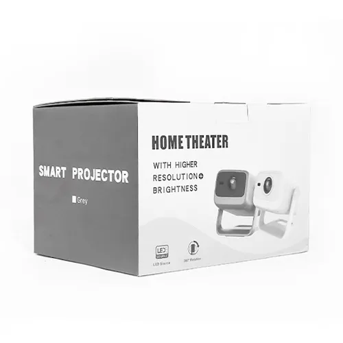 R2 Pro Mini Projector Portable Android Smart 4K LCD Home Theater Screen Video Projecteur Short Throw 4K Mini Projector