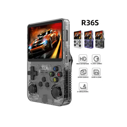 R36S Retro Handheld Video Game Console