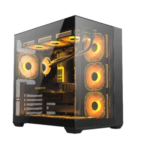 Raidmax Infinita i610 ARGB Dual Chamber Mid-Tower Gaming Case