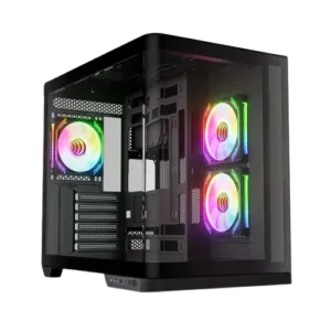 Raidmax Infinita i630 ARGB Panoramic Curved Glass Mid-Tower Gaming Case