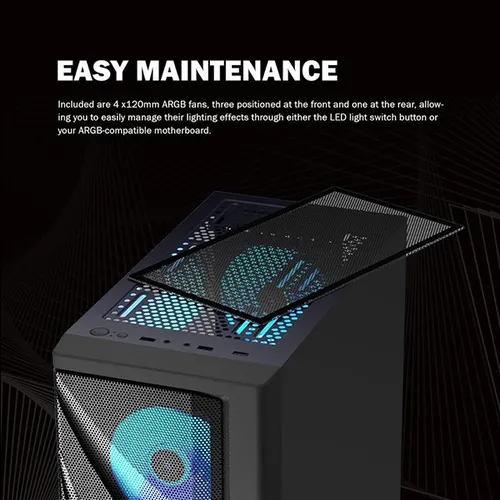 Raidmax Meshian X922 Gaming Mid Tower Case