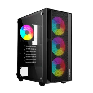 RAIDMAX V100 VECTOR RGB Mid-Tower RGB Gaming PC Case