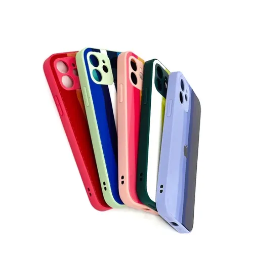Rainbow Glass Back Cover for iPhone