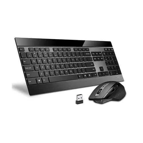 Rapoo 9900M Multi-Mode Wireless Ultra Slim Keyboard and Mouse
