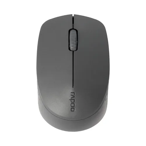 RAPOO M100 Multi-Mode Wireless Silent Optical Mouse – Dark Grey, Compact