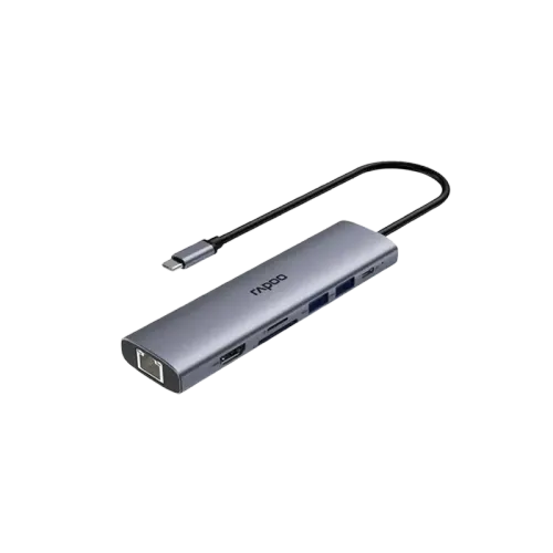 RAPOO XD61 100W PD,4K HDMI,3.0 USBx2,SD/TF CONVERTER HUB(1y)