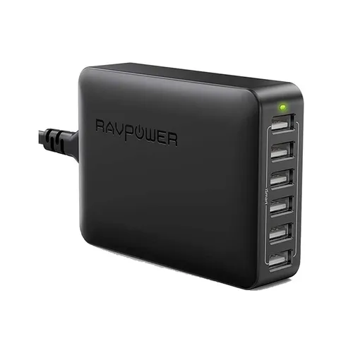 Ravpower 60W 6 Port USB Wall Charger