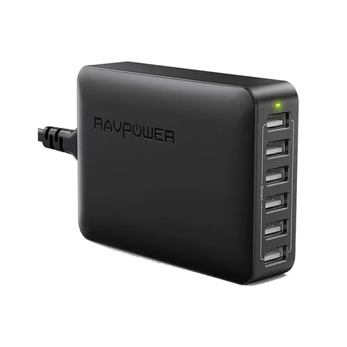 Ravpower 60W 6 Port USB Wall Charger