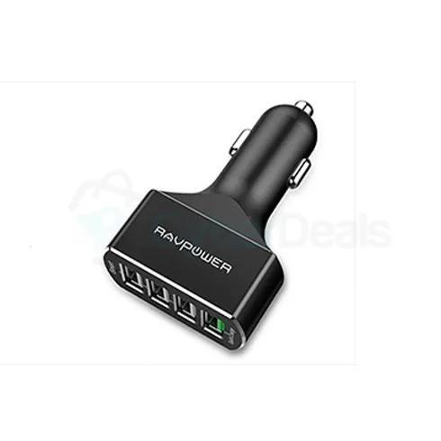 RavPower Turbo 54W 4-Port Car Charger