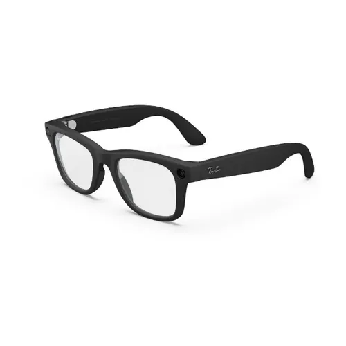 Ray-Ban Meta (Gen 2) – Matte Black – Clear Wayfarer