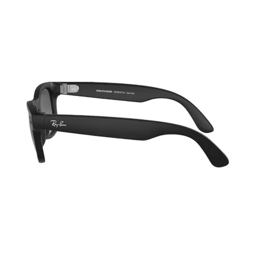 Ray-Ban RW4008 Meta  – Matte Black – Polar Gradient Graphite Wayfarer