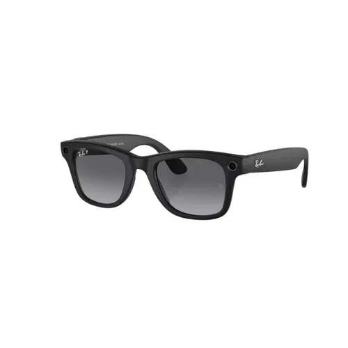 Ray-Ban RW4008 Meta - Matte Black - Polar Gradient Graphite Wayfarer