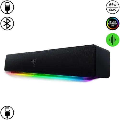 RAZER LEVIATHAN RGB V2 X BLUETOOTH 5.0 GAMING SOUNDBAR