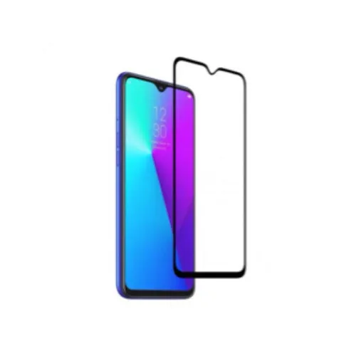 Realme 3i Full Glue Tempered Glass Screen Protector