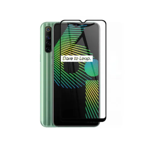 Realme 6i Full Glue Tempered Glass Screen Protector