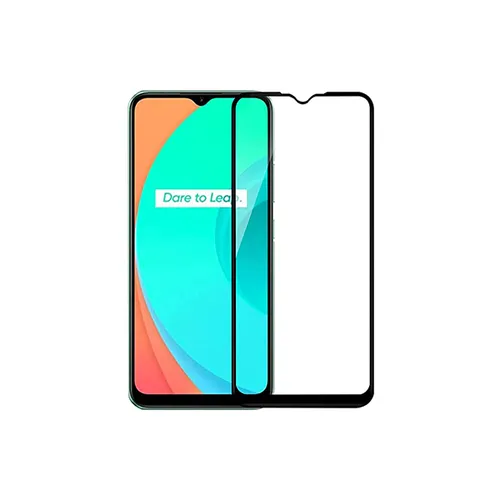 Realme C12 Full Glue Tempered Glass Screen Protector