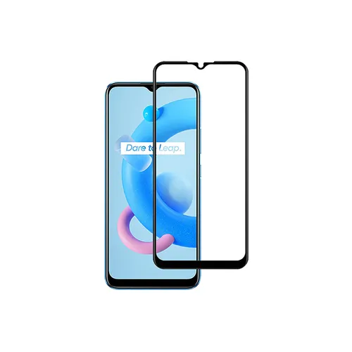 Realme C20 Full Glue Tempered Glass Screen Protector