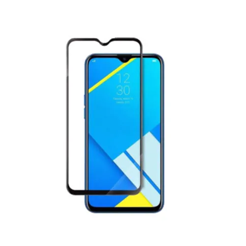 Realme C2s Full Glue Tempered Glass Screen Protector