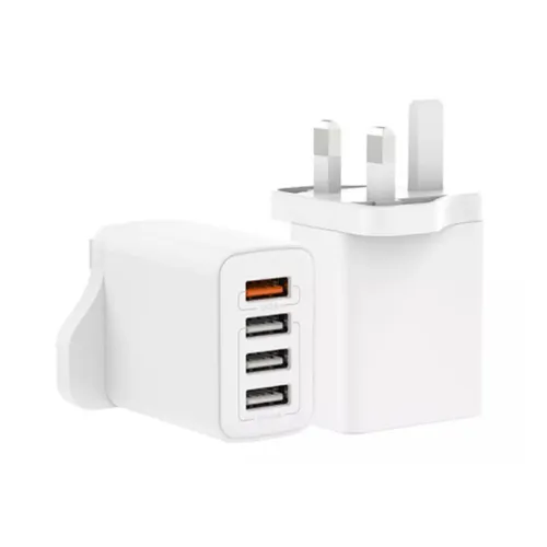 Recci RC57U 30W Smart USB Charger White