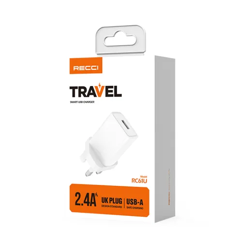 Recci RC61U 2.4A Smart USB Charger
