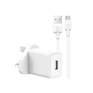 Recci RC61UM 2.4A Travel Charger And Micro Cable