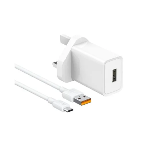 Recci RC61UM 2.4A Travel Charger And Micro Cable