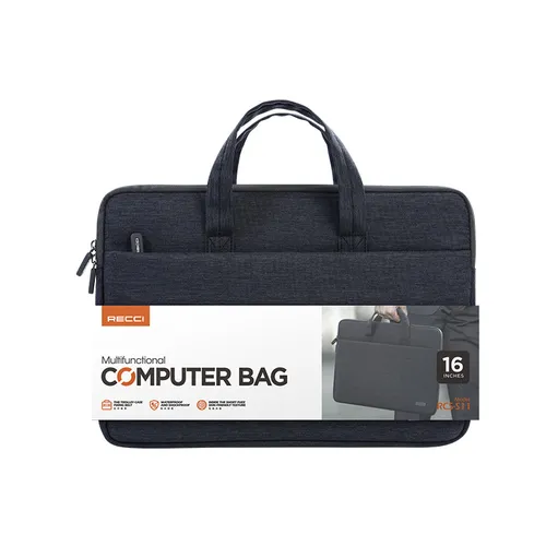 RECCI RCS-S11 Waterproof Polyester Fabric 16-inch Laptop Bag