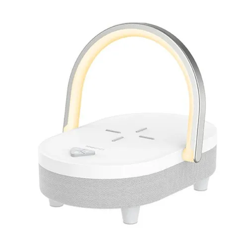 Recci RLS-L16 4 in 1 Speaker And Wireless Charger 15W