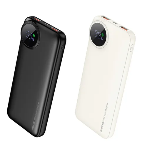 RECCI RPB-P48 22.5W 10000mAh Digital LED Indicator Powerbank