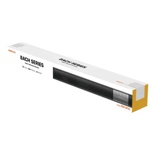 RECCI RSK-W32 Wireless Sound Bar Speaker V5.3 Black