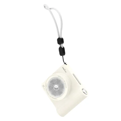 Recci RSK-W48 Retro Style Mini Wireless Speaker Beige