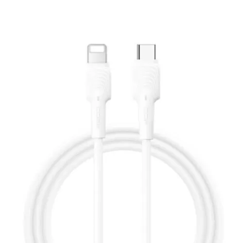 Recci RTC-N26CL Wave Type-C to Lightning 1m Cable White