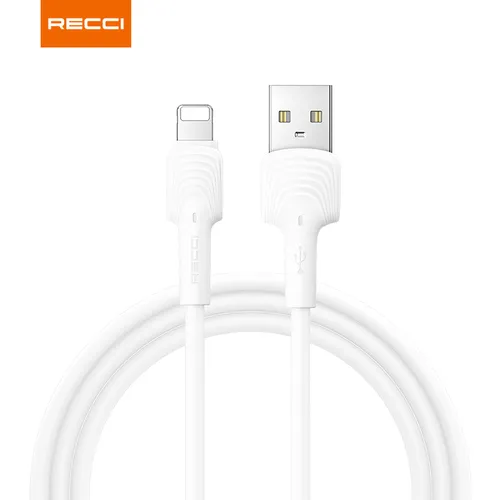 RECCI RTC-N26L 2.4A 1m Wave USB TO Lightning Data Cable