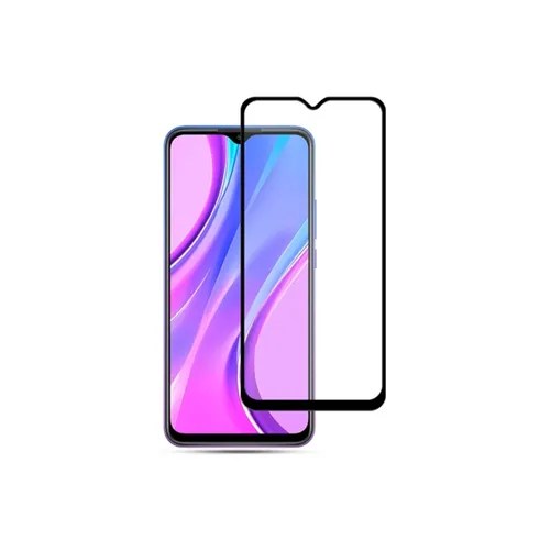 Redmi 9 Full Glue Tempered Glass Screen Protector
