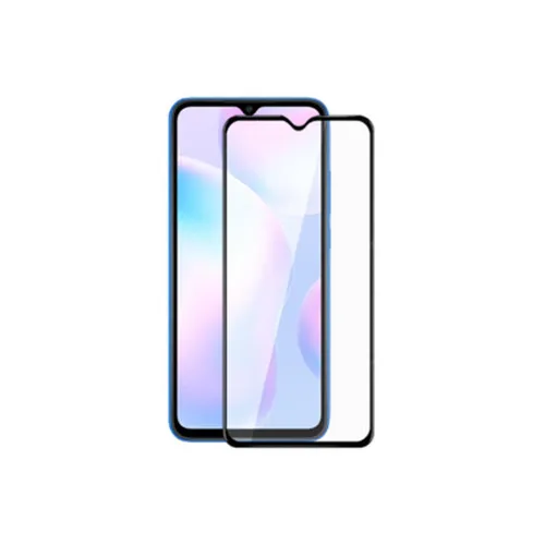 Redmi 9A Full Glue Tempered Glass Screen Protector