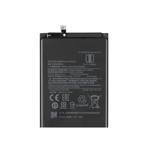 Redmi Note 9 Battery Replacement-(BN54)