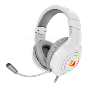 REDRAGON H260 RGB Gaming Headset – White