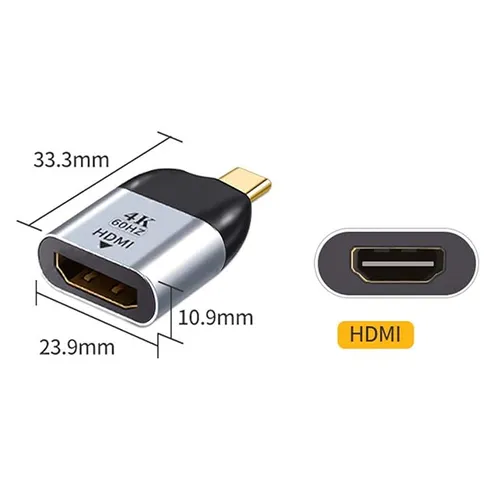 Reilim USB Type C to 4K HDMI Adapter