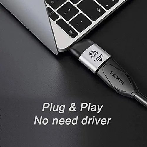 Reilim USB Type C to 4K HDMI Adapter