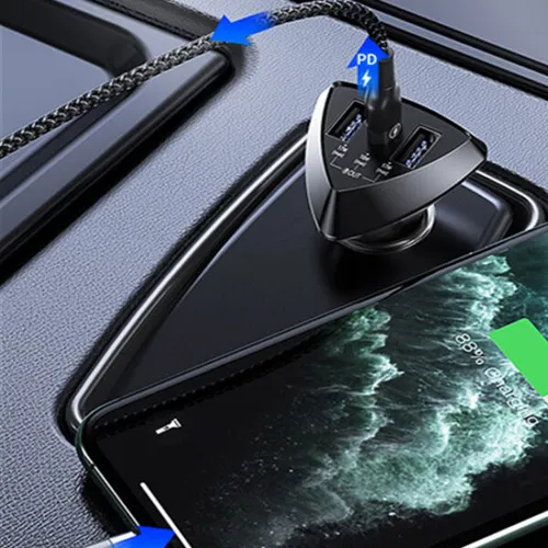 Remax Alien Pro Fast Charging Car Charger QC + PD (RCC214)
